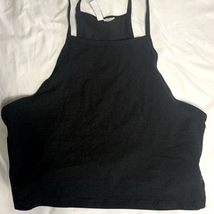 High neck tank top